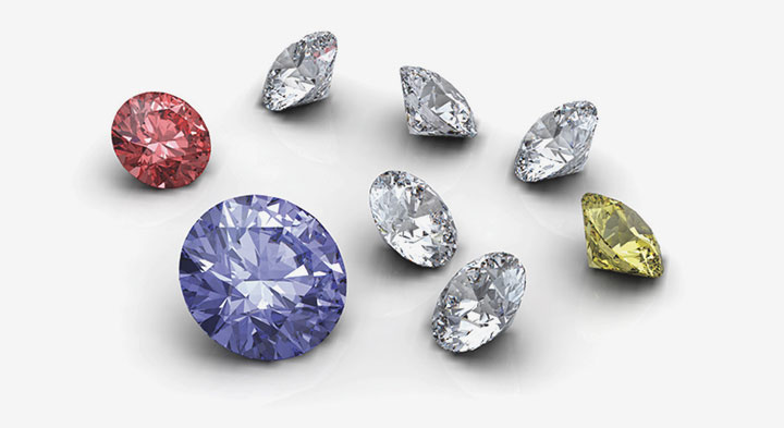 Natural mined HPHT Diamonds